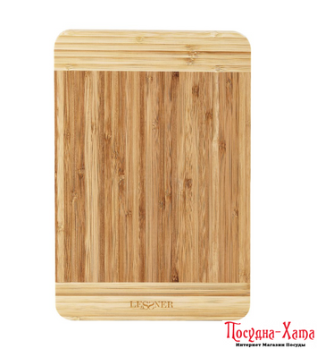 Доска кухонная прямоугольная бамбук 30х20х1,8см Lessner - 10300-30 10300-30 фото