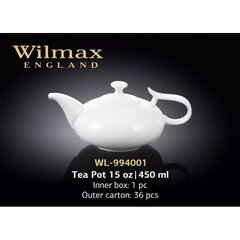 Чайник заварочный 450мл. Wilmax Color - WL-994001/1C WL-994001/1C фото
