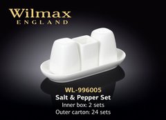Набор для специй соль-перец-зубочистки 4др. Wilmax - WL-996005 WL-996005 фото