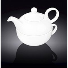 Wilmax Набор чайник завар 375мл, чашка 340мл -2пр Color WL-994048 WL-994048 фото