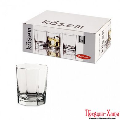 Склянка для віскі 300мл. KOSEM PASABAHCE - 42083-1 42083-1 фото