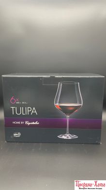 Келих вино набір 6Х600мл Tulipa Bohemia - b40894/600 b40894/600 фото
