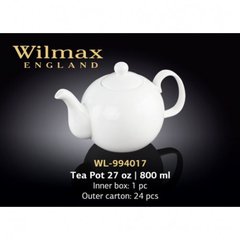Чайник заварювальний 800мл.Wilmax Color - WL-994017/1C WL-994017/1C фото