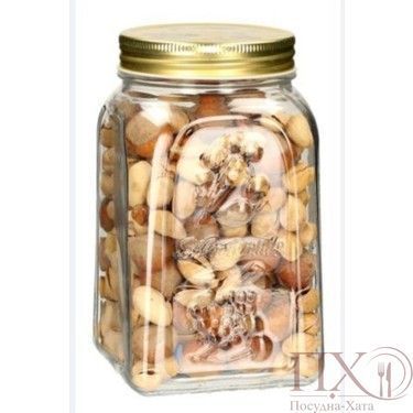 Банка&nbsp;з&nbsp;кришкою&nbsp;1000&nbsp;мл.&nbsp;Homemade&nbsp;Pasabahce&nbsp;-&nbsp;80385-1&nbsp; 80385-1 фото