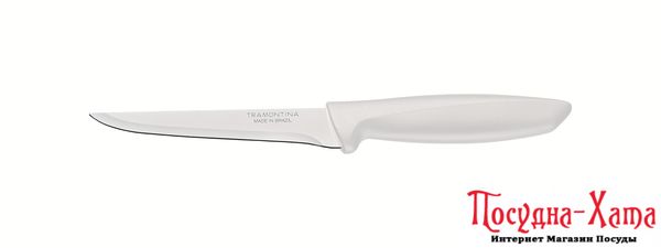 Нож TRAMONTINA PLENUS light grey обвалочный 127мм инд. блистер (23425/135)