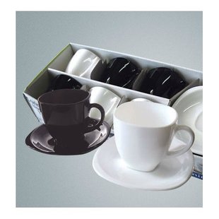 Сервіз чайний 12 предметів Carine Black&White Luminarc - D2371 D2371 фото