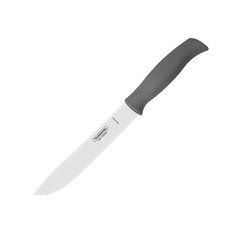 Нож TRAMONTINA SOFT PLUS grey нож кухонный 178мм инд.блистер (23663/167)