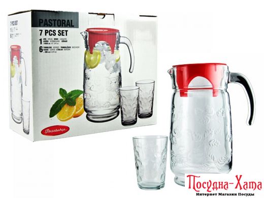 Набор для напитков 7 предметов PASABAHCE PASTORAL - 95510 95510 фото