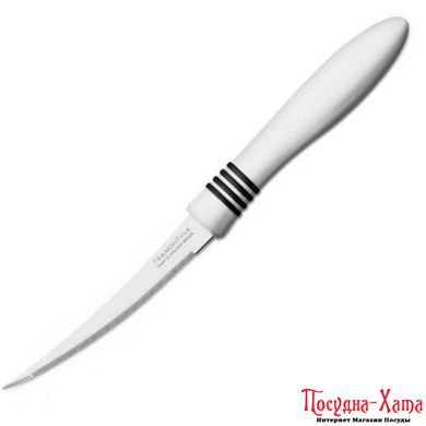Нож TRAMONTINA COR & COR ножей томатных 127 мм 2 шт. белая ручка (23462/285)