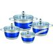 BOHMANN Набор посуды 8 предметов - RS 1818-08 BLUE RS 1818-08 BLUE фото 1