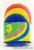 Скребок пластиковий 3 шт 100069