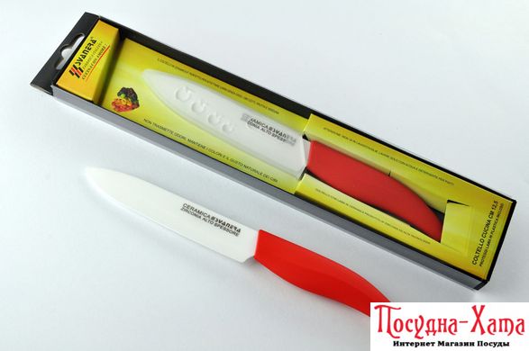 Нож керамический 12,5 см. Svanera Ceramic Red - SV5776R SV5776R фото