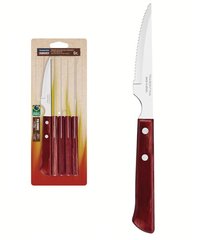 Барбекю TRAMONTINA Barbecue POLYWOOD ножі для стейку 6 шт, (чер. дер) інд.бл (21109/674)