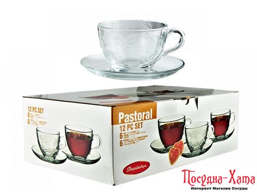 Сервиз чайный 220 мл.12 предметов PASTORAL PAŞABAHÇE - 95481 95481 фото