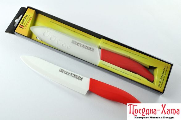 Нож керамический 15 см. Svanera Ceramic Red - SV5778R SV5778R фото
