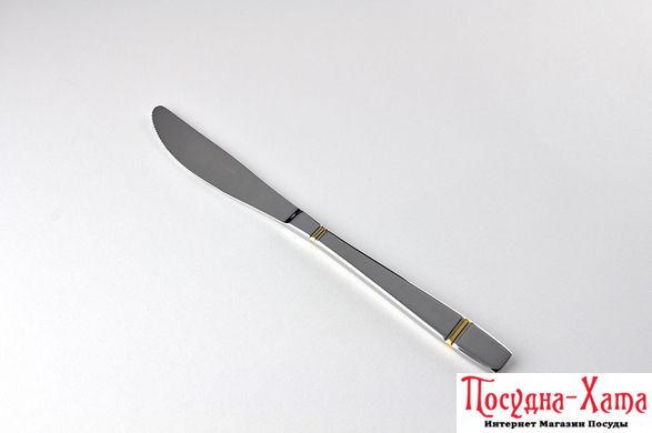 Нож столовый с позолотой Tigra Gold Svanera - SV2500 SV2500 фото