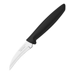 Нож TRAMONTINA PLENUS black нож кожразъемный 76мм -12 шт коробка (23419/003)