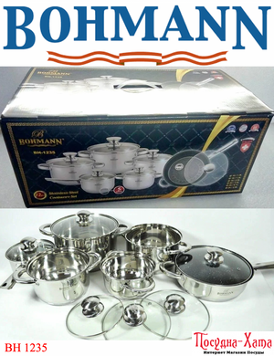 BOHMANN Набор посуды 12 предметов - BH 1235 BH 1235 фото
