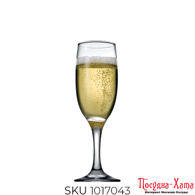 Келих для шампанського набір 2Х190мл. BISTRO PASABAHCE - 44419-2 44419-2 фото