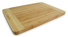 Дошка кухонна прямокутна бамбук 34х20х2см Lessner -10301-34 10301-34 фото
