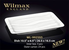 Wilmax Japanese style Блюдо 26,5х16,5см WL-992593 WL-992593 фото