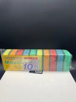 Губка кухонна Максі набір10шт. Hasiba Group - 100021 100021 фото