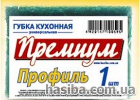 Губка профилированная для мытья посуды Hasiba Group - 100526 100526 фото