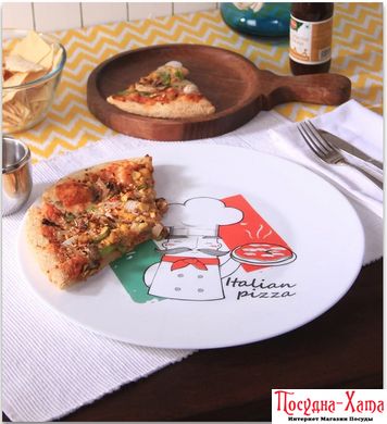 Тарелка для пиццы 33см. BORMIOLI ROCCO Pizza Chef - 419320F77321754 419320F77321754 фото