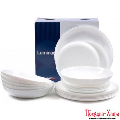 Luminarc Ammonite White Столовый сервиз 18 пр.* P9101 P9101 фото