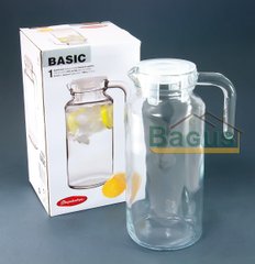 Глечик для напоїв 1300мл. Basic PASABAHCE - 43964 43964 фото