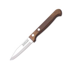 Нож TRAMONTINA POLYWOOD нож д/овощей 76 мм (орих) инд.уп. (21118/193)