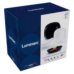 Luminarc Lotusia Black&White Сервиз столовый 19предметов - Q3022 Q3022 фото