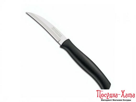 TRAMONTINA ATHUS black Нож овощной шкуросьемный 76мм. - 23079/003 23079/003 фото