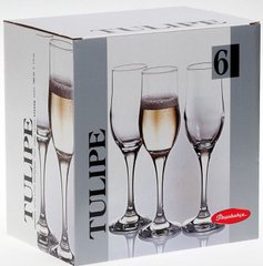 Келих шампанське набір 3Х200мл TULIPE Pasabahce - 44160-3 44160-3 фото