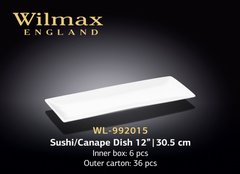 Wilmax Блюдо д-суші/канапе 30,5см WL-992015 WL-992015 фото
