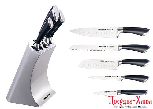 VISSNER Набор кухонных ножей 6 пред. VS 37601 VS 37601 фото