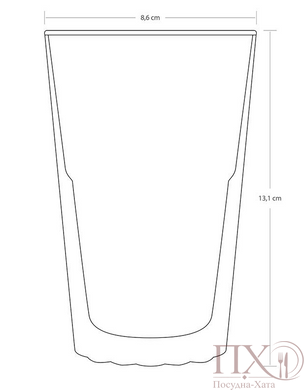 Склянка високі 350 мл. Sword Crystallin Pasabahce - 68485-1 68485-1 фото