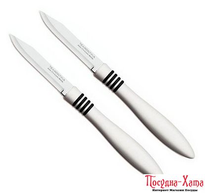 Ножі кухонні овочі блістер 2 шт. 76мм. Cor&Cor Tramontina - 23461/283 23461/283 фото