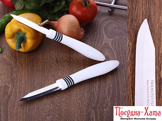 Ножи кухонные овощи блистер 2 шт. 76мм. Cor&Cor Tramontina - 23461/283 23461/283 фото