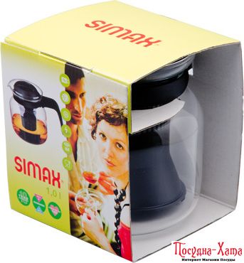 Чайник з фільтром жаростійкий 1,0л. Matura Color SIMAX - s3772/s s3772/s фото