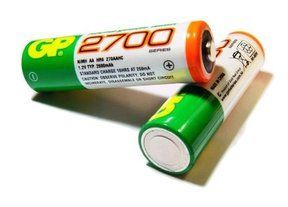 Акумулятор зарядний багаторазовий. GP r6 2700 mAh 2bl - 2289 2289 фото