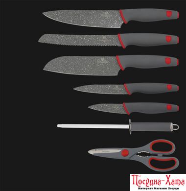 BerlingerHaus Stone Набор ножей кухонных 8 прд. BH-2120 BH-2120 фото
