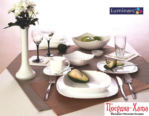 Тарілка обідня 25см. Lotusia Luminarc - H1372 H1372 фото
