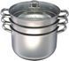 BOHMANN Пароварка 3х ярусная 18 см.BH3213