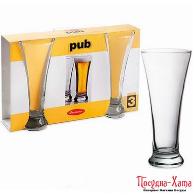 Келих для пива набір 2Х320 мл. Pasabahce Pub - 42199-2 42199-2 фото
