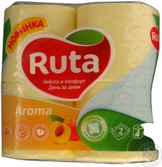 RUTA Туалетная бумага упаковка 4 рулона - Ruta5-1, В наявності