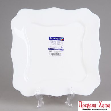 Тарелка десертная 21см. Luminarc Authentic White - J4701 J4701 фото