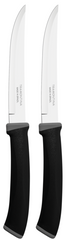 Наборы ножей TRAMONTINA FELICE black нож д/стейка гладкий 127мм 2шт (23493/205)