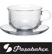 Чашка з блюдцем 290мл. Tashkent PAŞABAHÇE - 96806-1 96806-1 фото 1