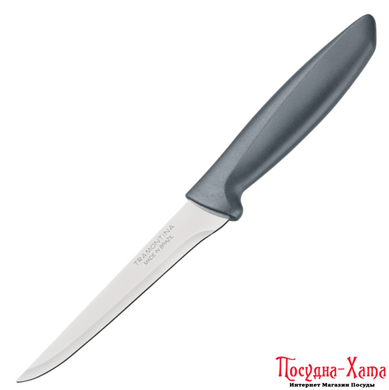 Набори ножів TRAMONTINA PLENUS grey ніж обваловувальний 127мм -12шт коробка (23425/065)